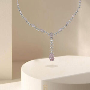 Rosé Cascade Necklace